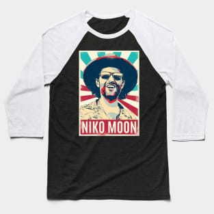 Vintage Retro Niko Moon Baseball T-Shirt